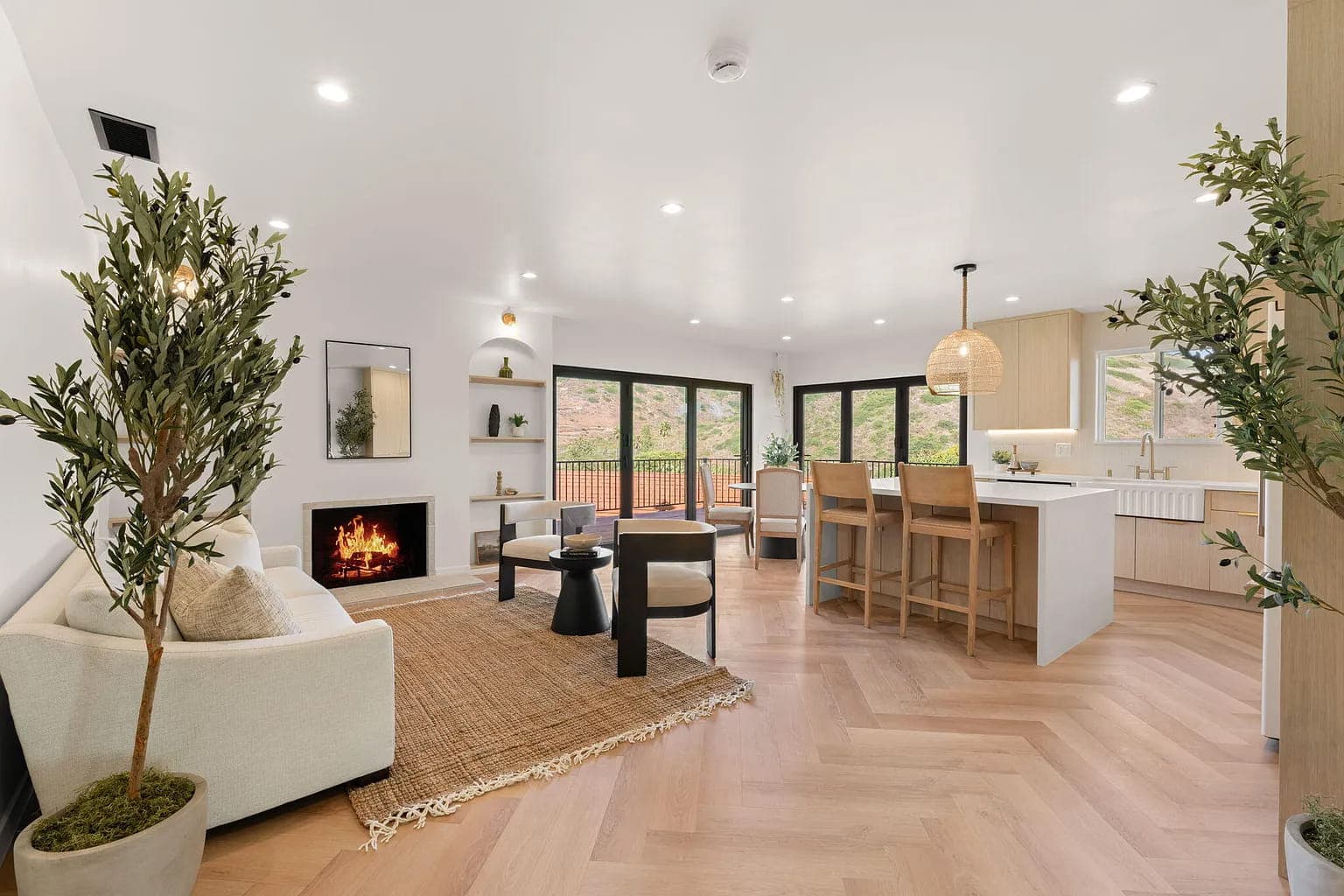 An open living space in Campanil.